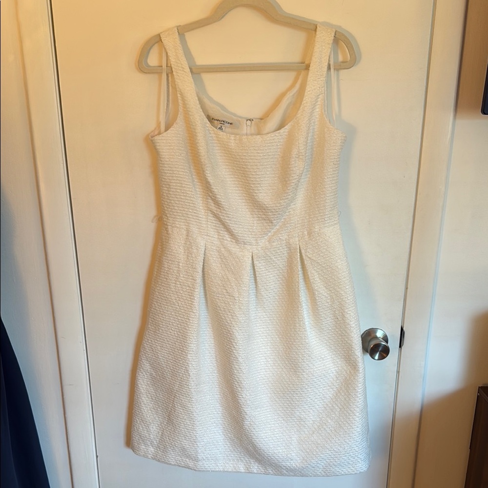 Evan Picone White Dress